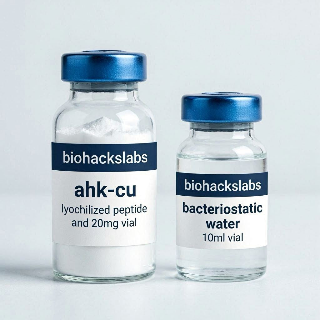 AHK-Cu 20mg | Kit + Agua Bacteriostática 10mL