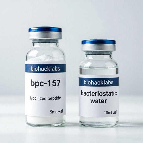 BPC-157 5mg | Kit + Agua Bacteriostática 10mL