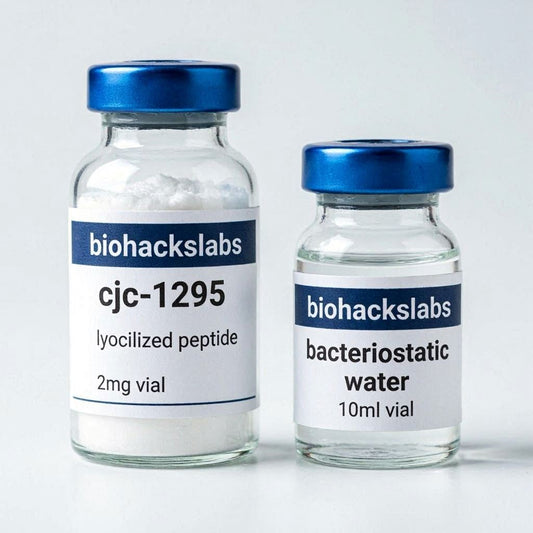 CJC-1295 2mg | Kit + Agua Bacteriostática 10mL