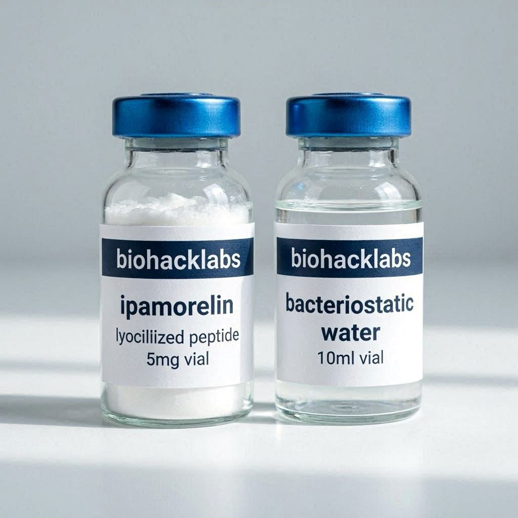 Ipamorelin 5mg | Kit + Agua Bacteriostática 10mL